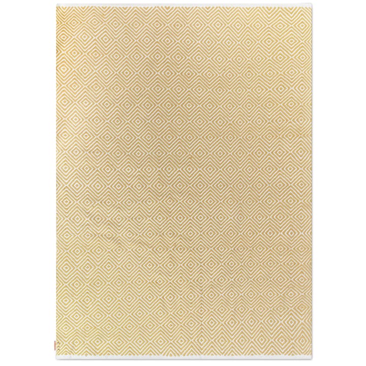 Diamond teppe 200x300 cm - Yellow - Formgatan