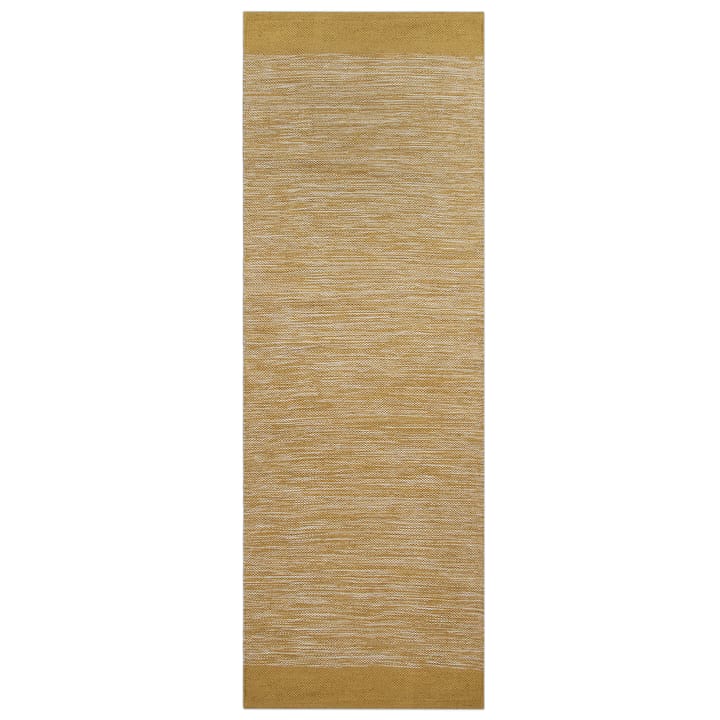 Melange teppe 70x200 cm - Dusty yellow - Formgatan