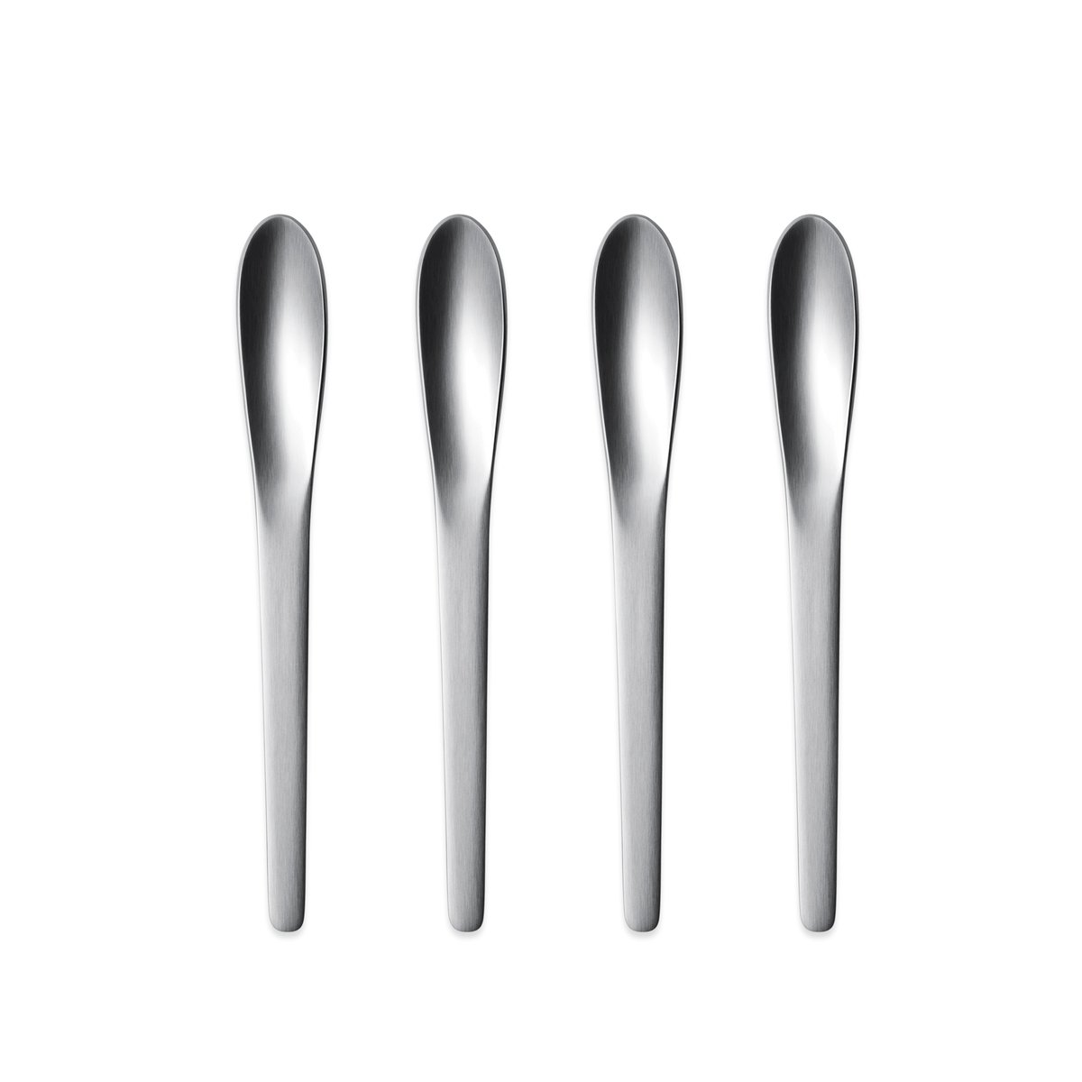 Georg Jensen Arne Jacobsen te- og kaffeskje 4-stk.