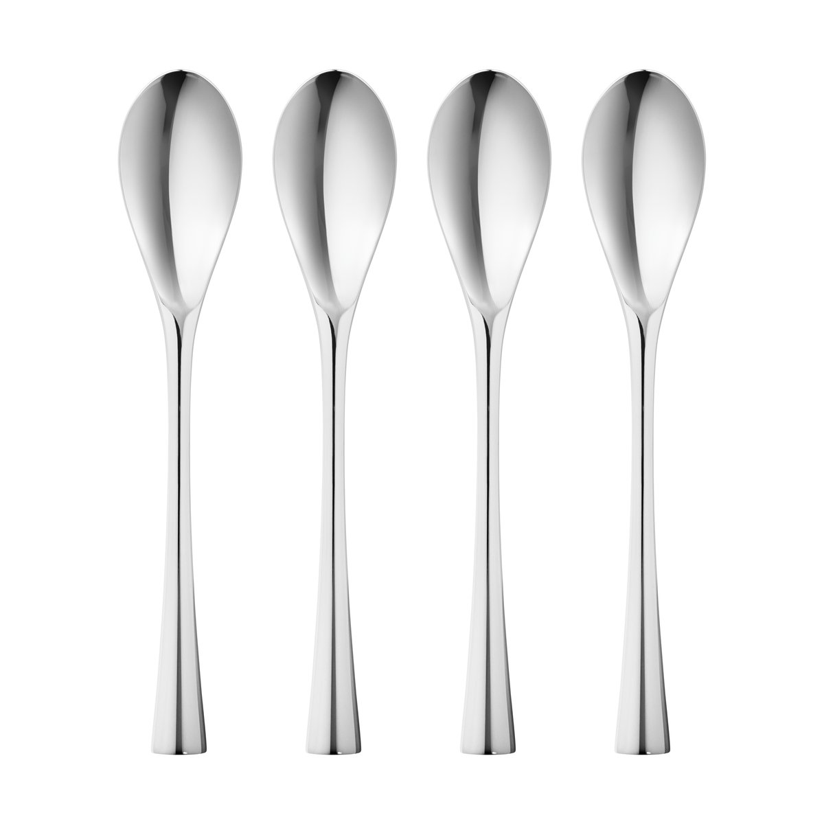 Georg Jensen Cobra dessertskje 4-pakning Rustfritt stål