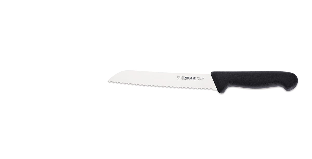 Giesser Giesser brødkniv 21 cm Stål-svart