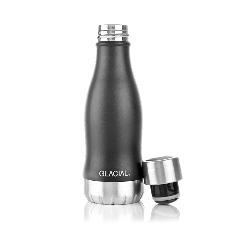 Glacial Glacial vannflaske 280 ml Matte black