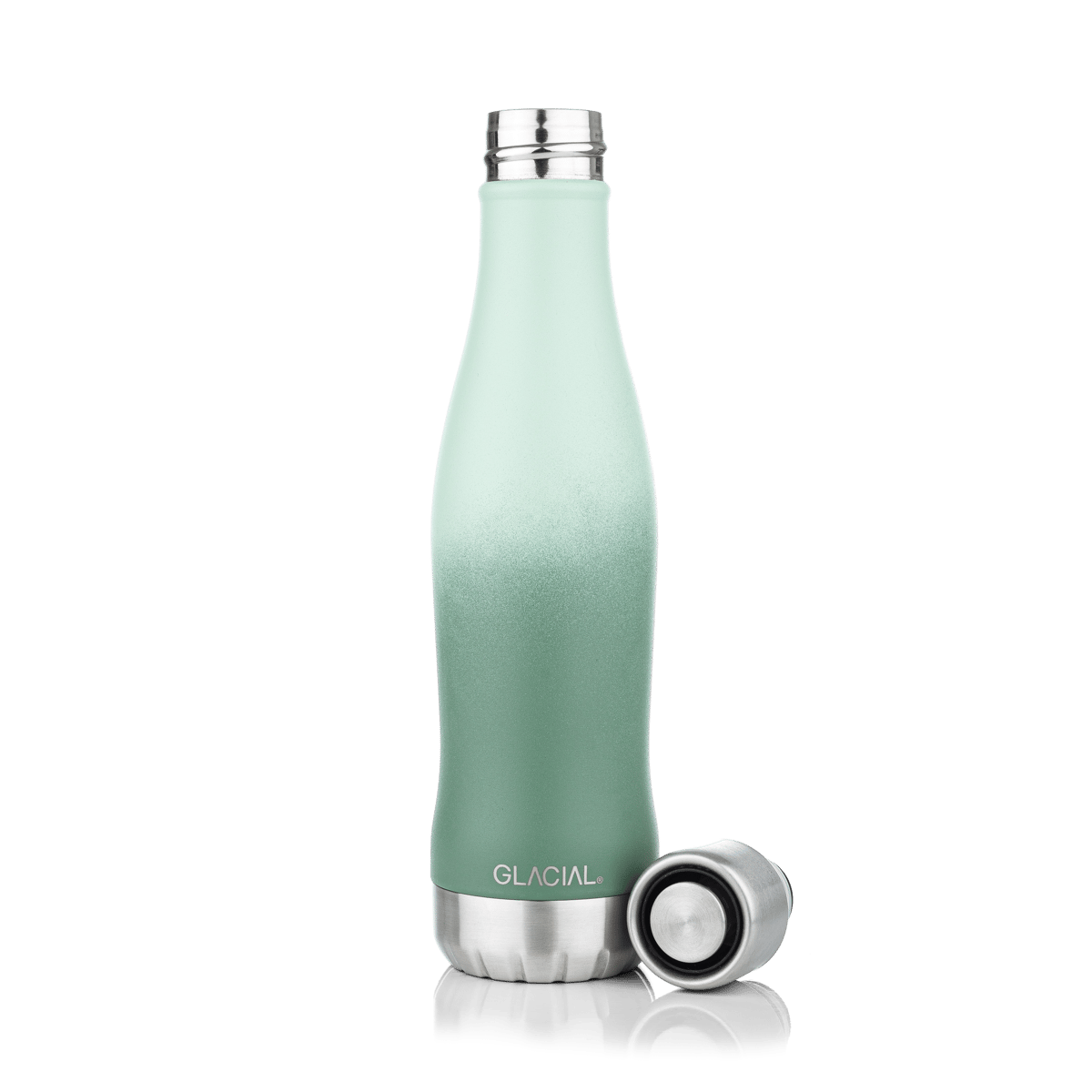 Glacial Glacial vannflaske active 400 ml Green fade