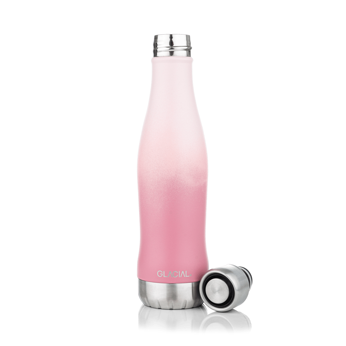 Glacial Glacial vannflaske active 400 ml Pink fade