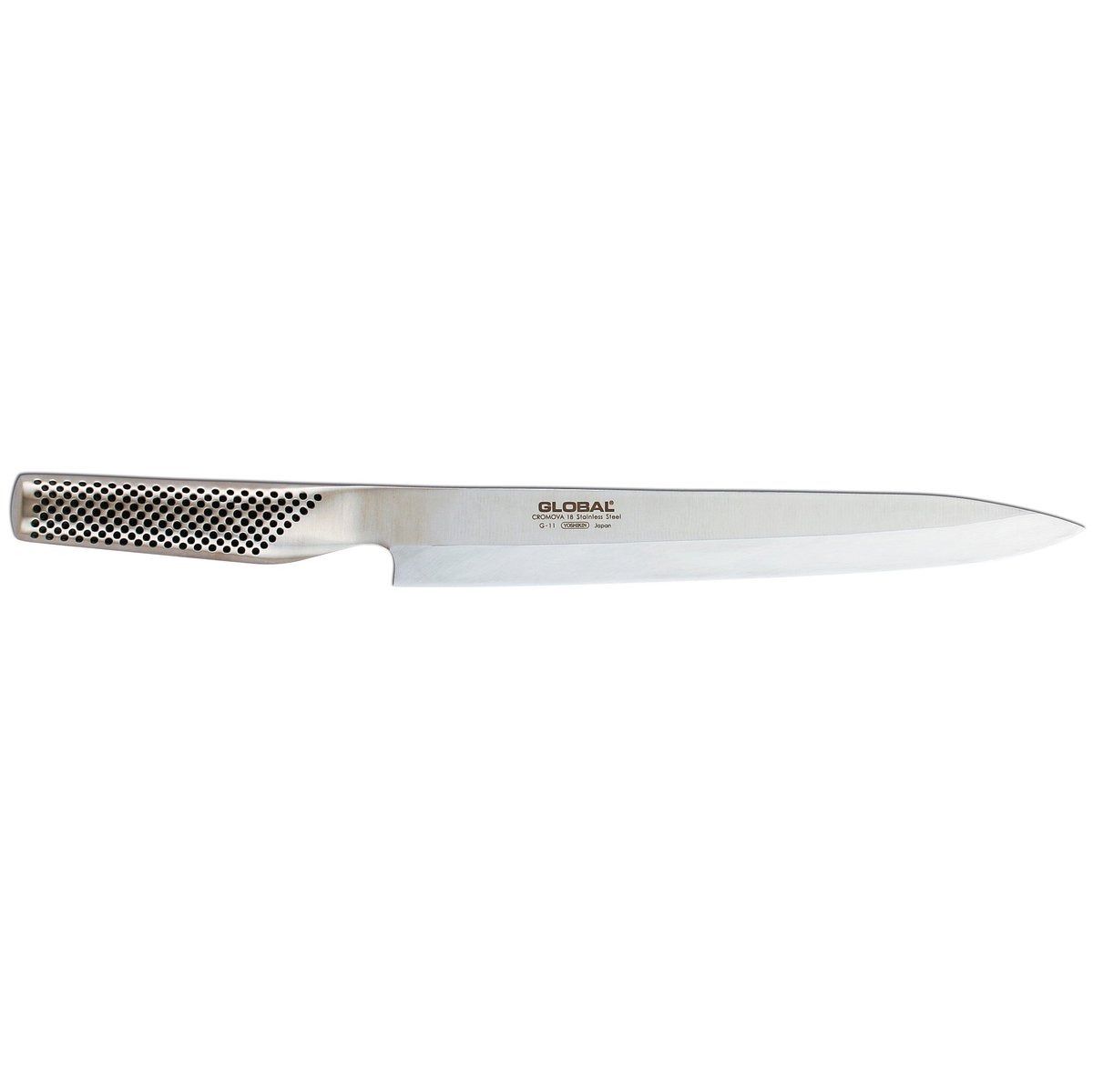 Global Global G-11 sashimikniv 25 cm spiss rustfritt stål