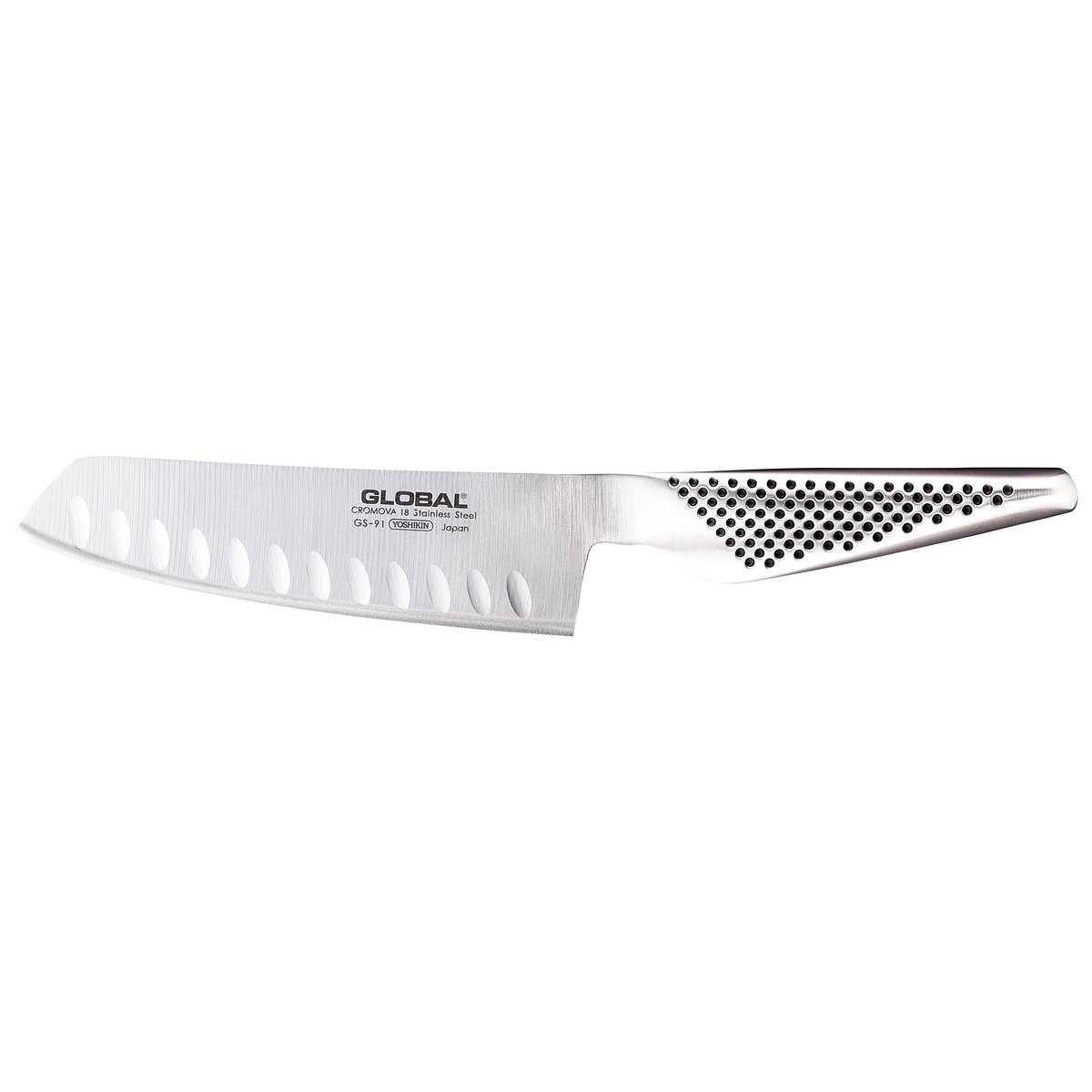 Global Global GS-91 grønnsakskniv olivenslipt 14 cm rustfritt stål