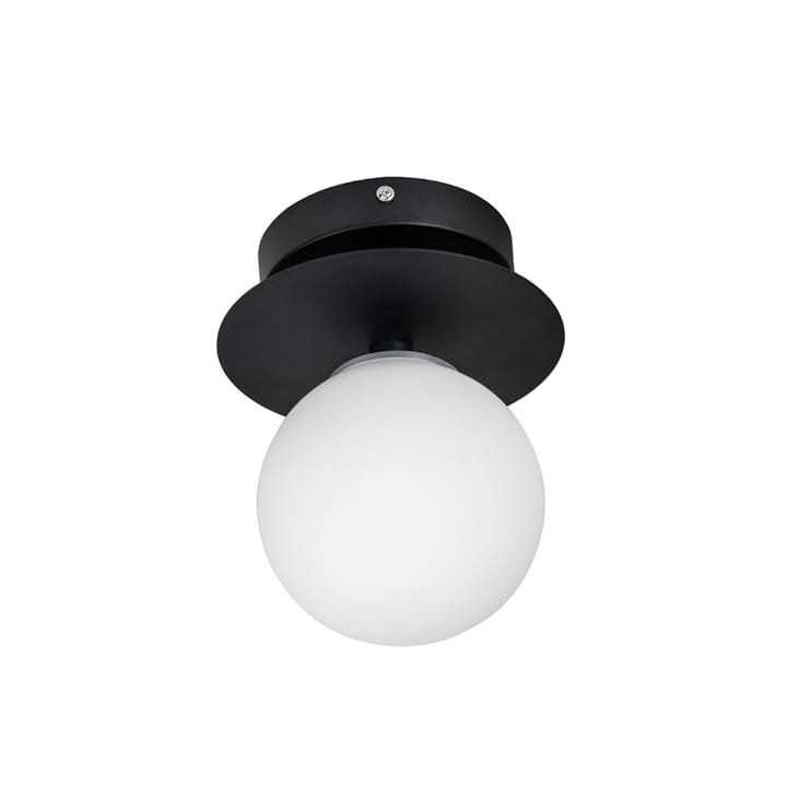 Art Deco IP44 vegglampe, Hvit/sort Globen Lighting