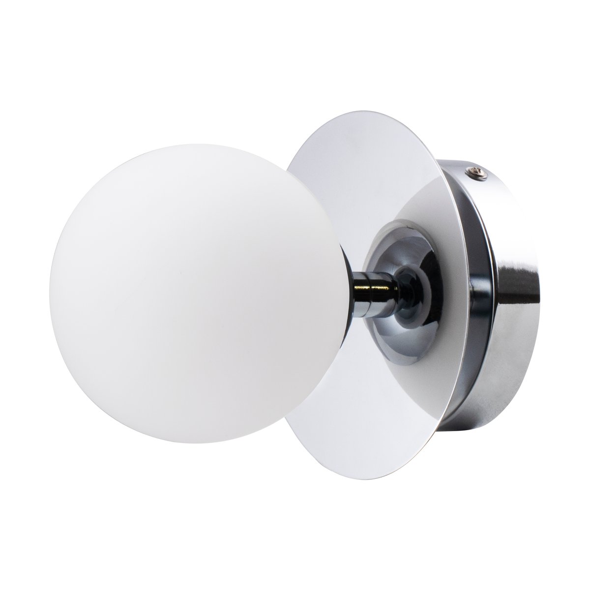 Globen Lighting Art Deco IP44 vegglampe/takplafond Krom-hvit