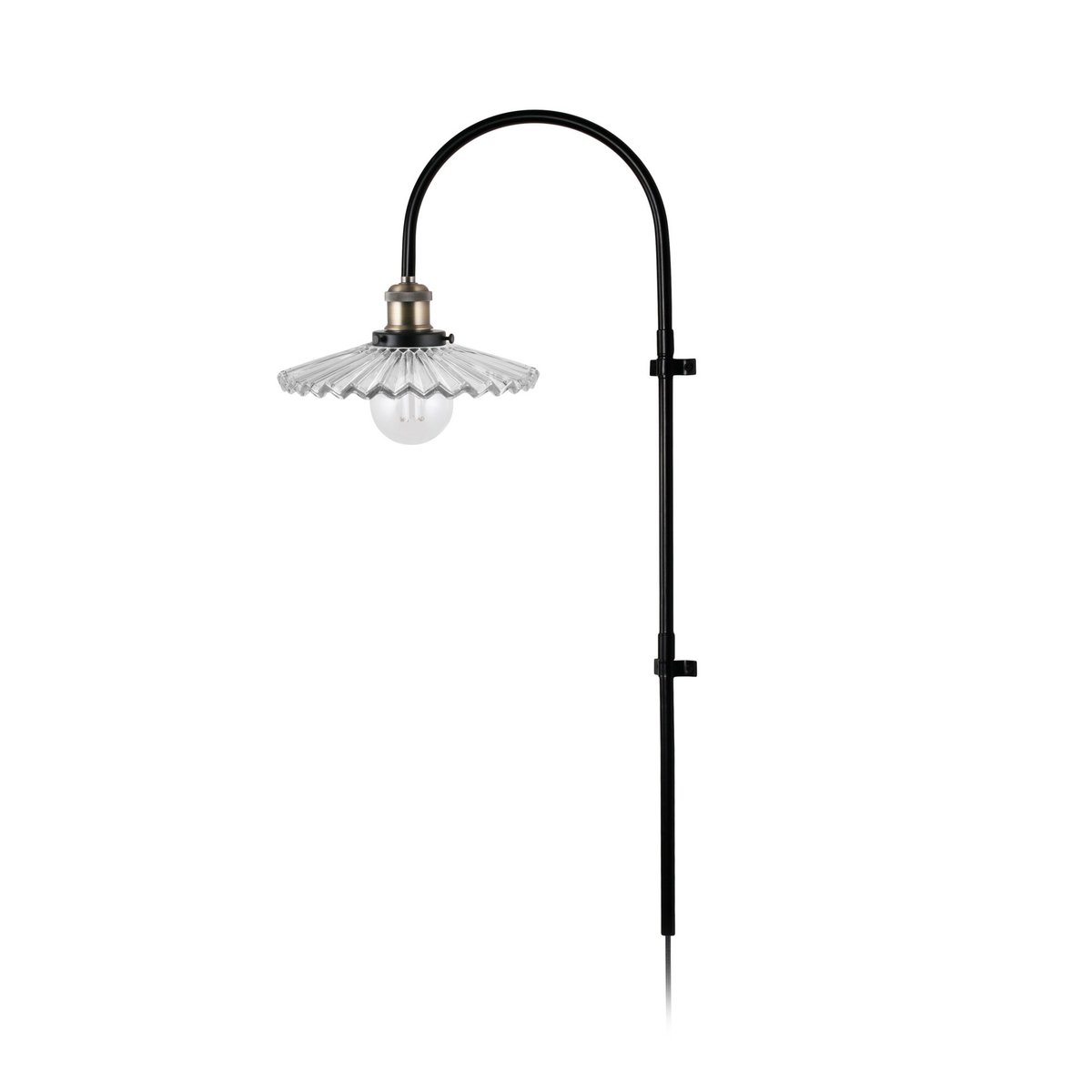 Globen Lighting Cobbler vegglampe 75 cm Klar

​