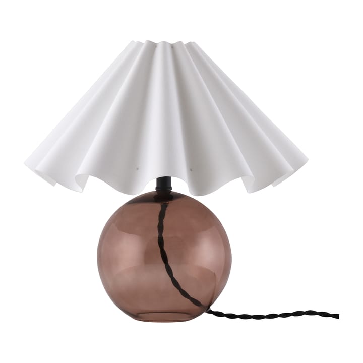 Judith bordlampe Ø 30 cm - Brun-hvit - Globen Lighting