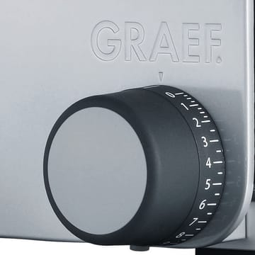 Graef Vivo Twin V22 skjæremaskin tannet+glatt blad - Rustfritt stål - Graef