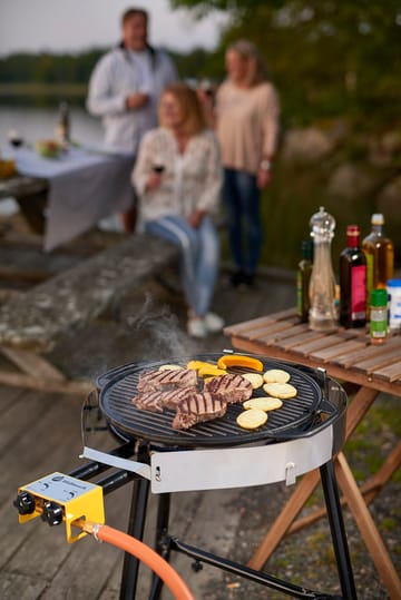 Hällmark grillplate vendbar Ø42 cm - Støpejern - Hällmark