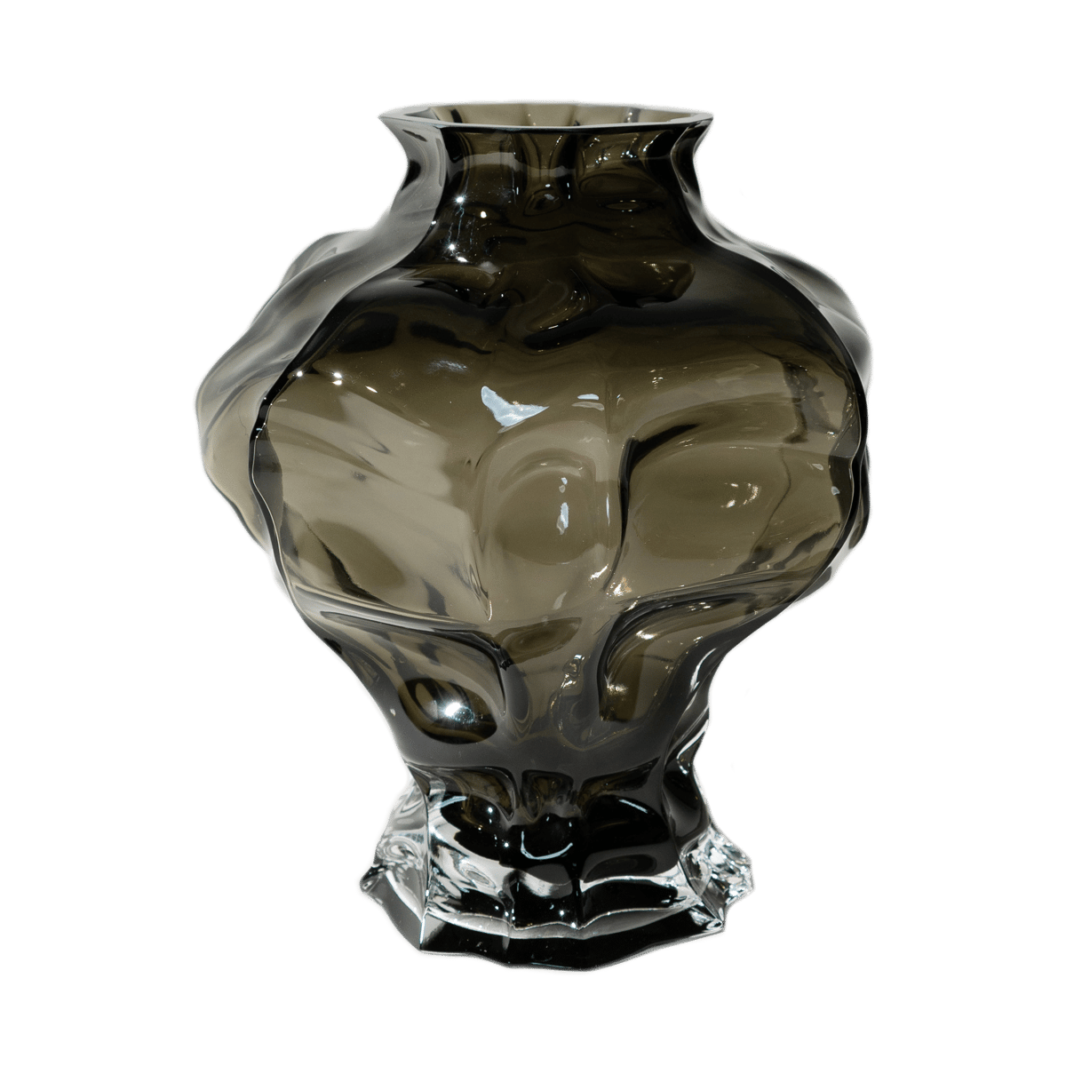 Hein Studio Ammonitt vase 30 cm New Smoke