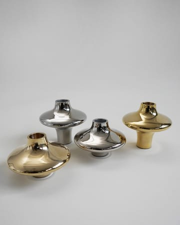 Doublet no. 01 liten lysholder - Brass - Hein Studio