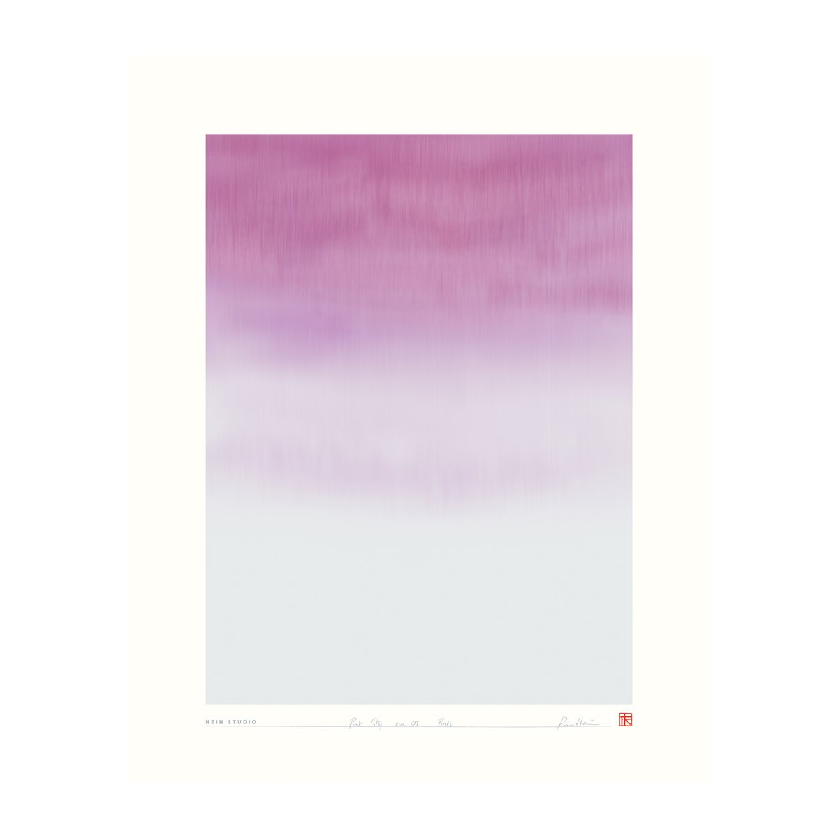 Hein Studio Pink Sky plakat 40 x 50 cm No. 01