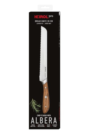 Heirol Albera brødkniv - 20 cm - Heirol