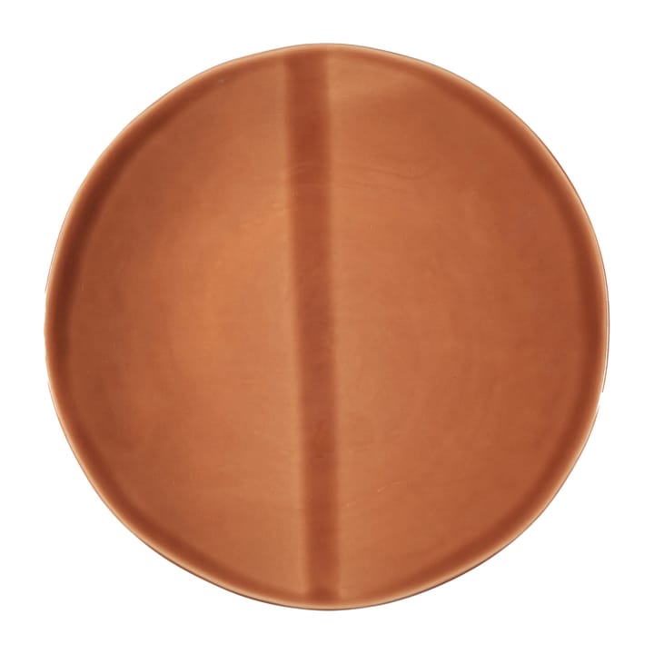 Heirol x Nosse Smooth tallerken Ø 23 cm, Terracotta Heirol