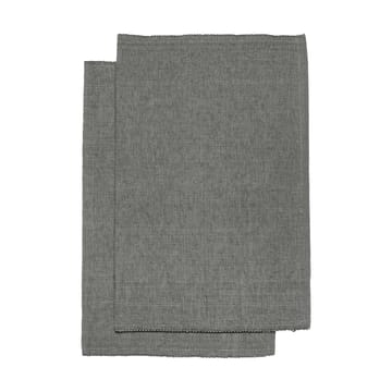 Bistro bordbrikke 36x47 cm 2-pk - Charcoal - Himla