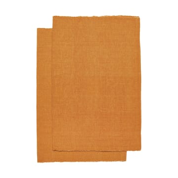 Bistro bordbrikke 36x47 cm 2-pk - Orange - Himla