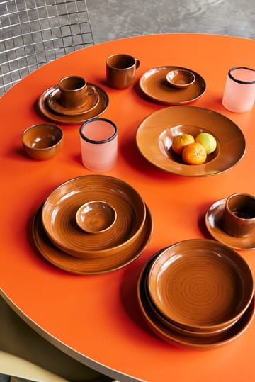 Home Chef dyp tallerken large Ø21,5 cm - Burned orange - HKliving