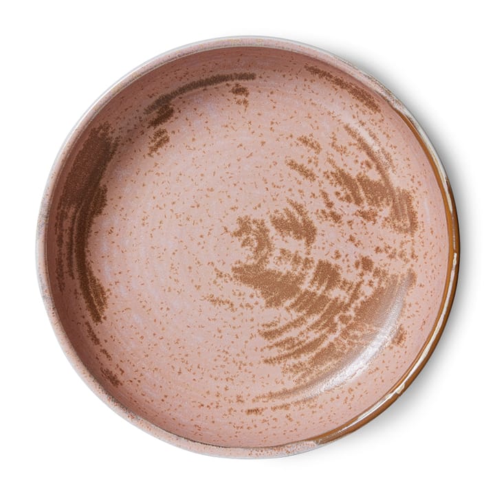 Home Chef dyp tallerken large Ø21,5 cm, Rustic pink HKliving