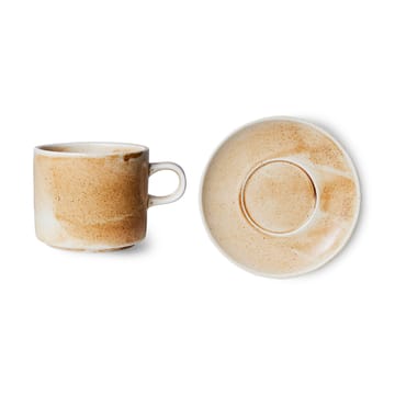 Home Chef kopp med fat 22 cl  - Rustic cream-brown - HKliving