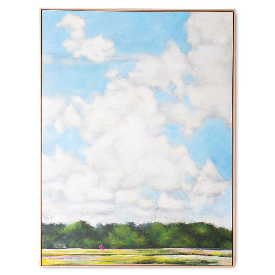 HKliving Innrammet bilde 123×163 cm Dutch sky