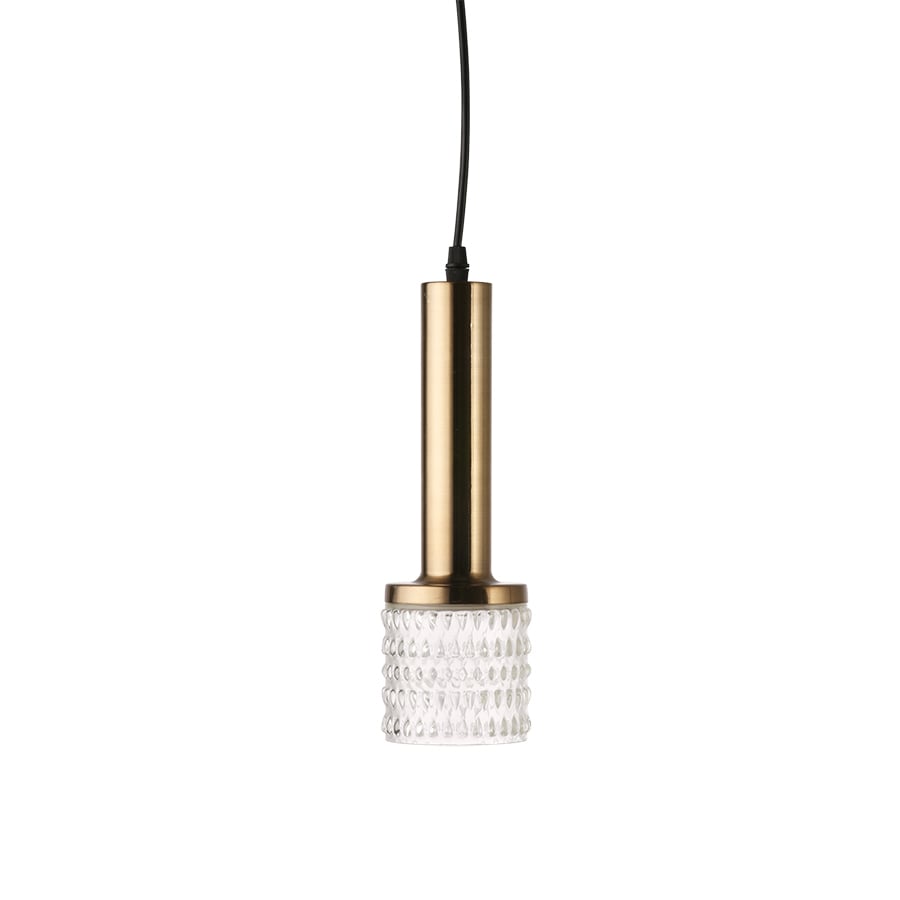 HKliving Taklampe/pendel Ø9×30 cm Glass