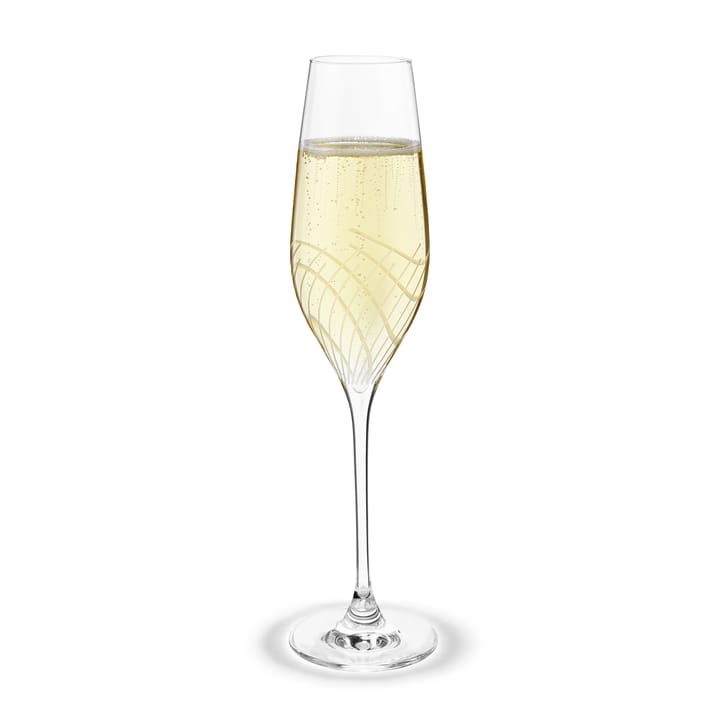 Cabernet Lines champagneglass 29 cl 2-pakning, Klar Holmegaard