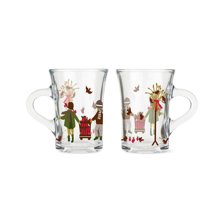 Holmegaard Christmas Hot Drink glass 24 cl 2-pk - 2022 - Holmegaard