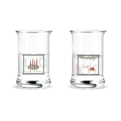 Holmegaard Christmas juleshotglass 2-pk, 2024 Holmegaard