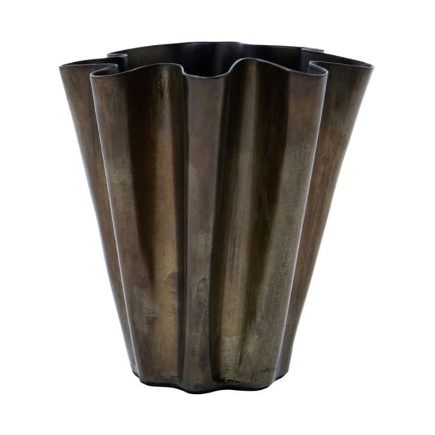 Flood vase 13 cm, Antikk brun House Doctor