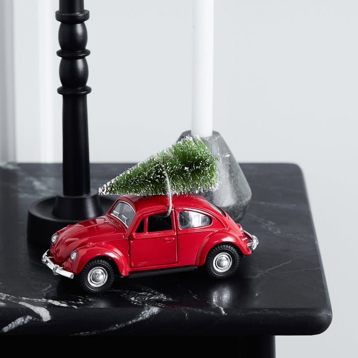 MINI Xmas car juledekorasjon, Rød House Doctor