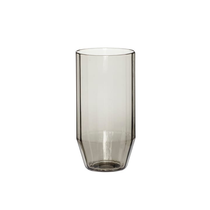 Aster vannglass 14 cm, Smoke Hübsch