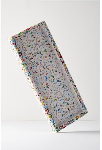 Humdakin Terrazzo brett 10 x 25 cm - Rainbow - Humdakin