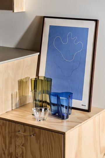 Aalto art Sketch blue plakat - 50 x 70 cm - Iittala