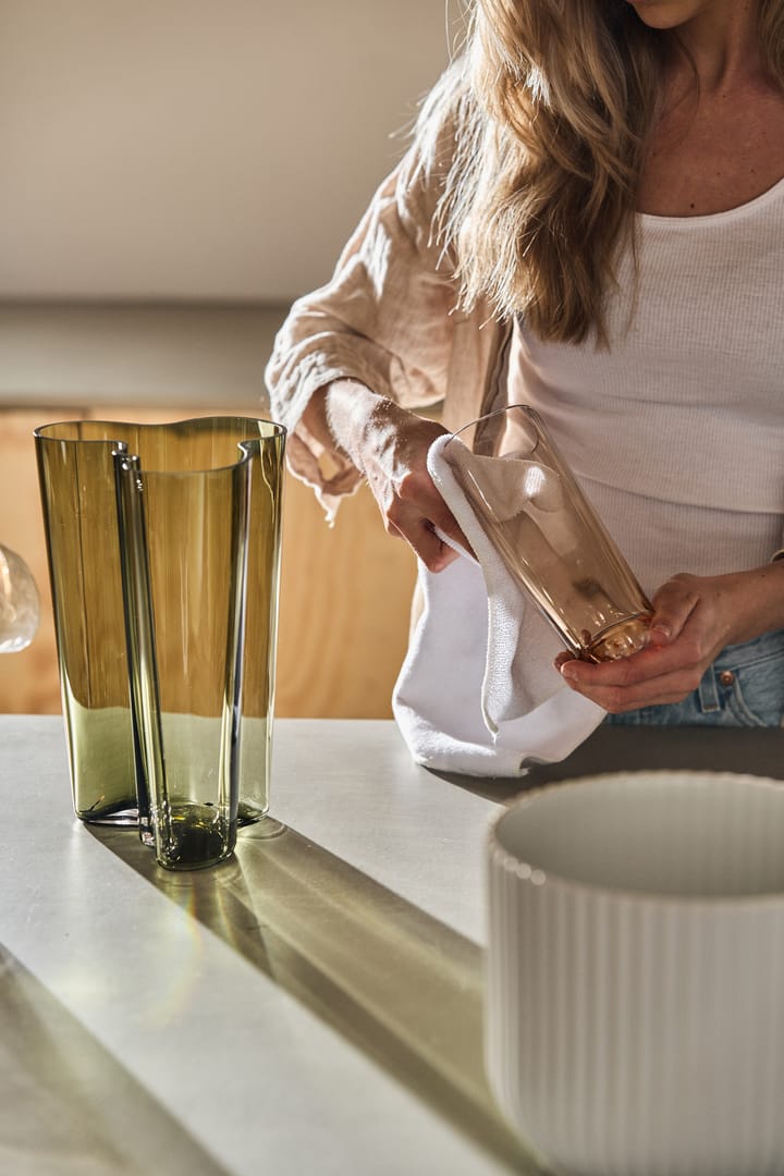 Alvar Aalto vas mossgrønn, 251 mm Iittala