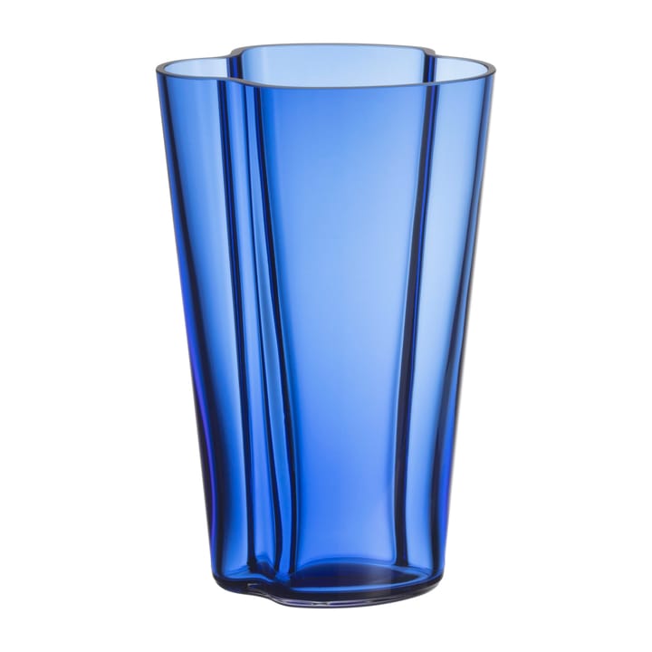 Alvar Aalto vase ultramarineblå, 220 mm Iittala