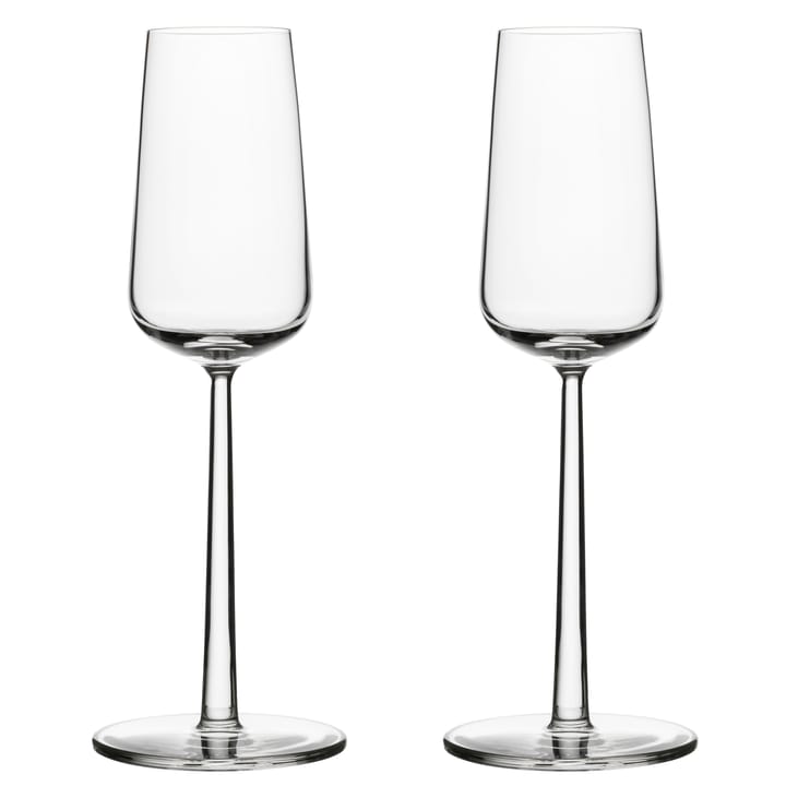 Essence champagneglass 2-pakk, klar 2-pakk Iittala