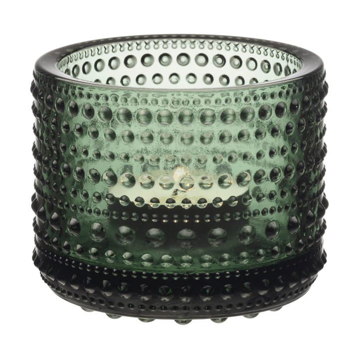 Kastehelmi lyslykt 64 mm, Furugrønn Iittala