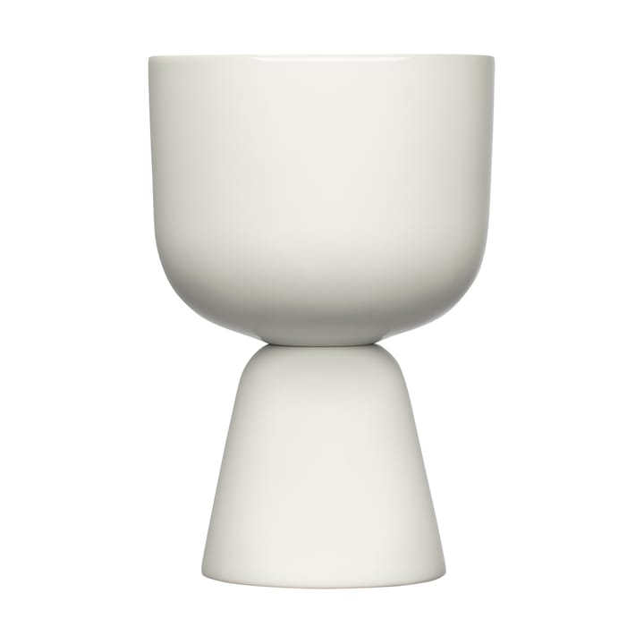 Nappula krukke Ø12,5 cm h19 cm, Hvit Iittala