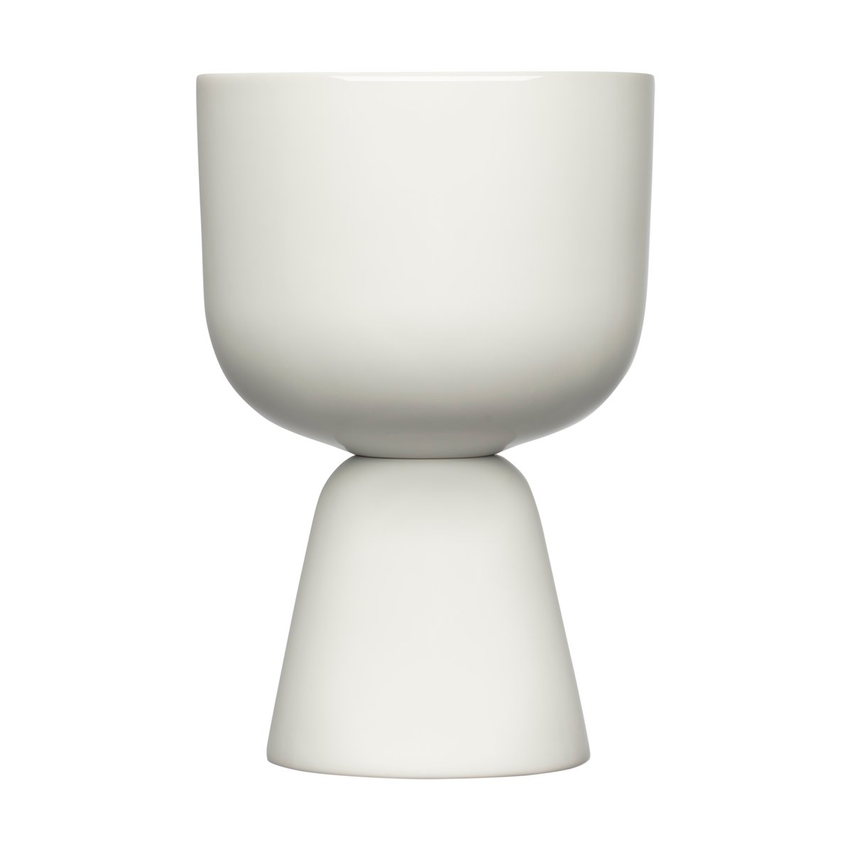 Iittala Nappula krukke Ø12,5 cm h19 cm Hvit