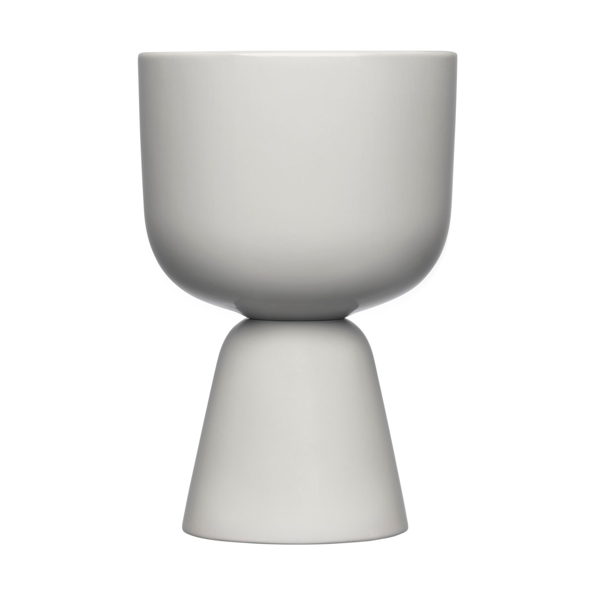 Iittala Nappula krukke Ø12,5 cm h19 cm Lysegrå