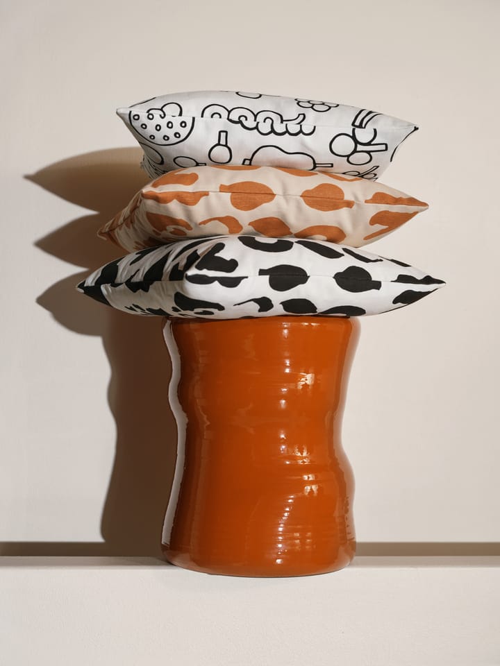 Oiva Toikka Cheetah putevar 47 x 47 cm, Brun Iittala