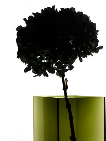 Ruutu vase 20,5x18 cm - mosegrønn - Iittala