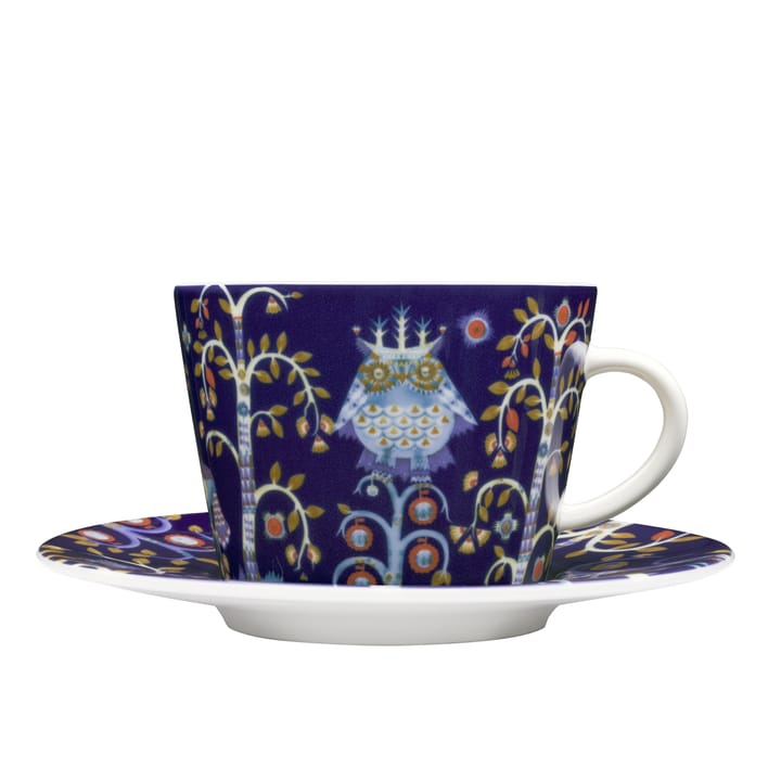 Taika cappuccinokopp, blå Iittala