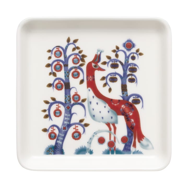 Taika tallerken 12x12 cm, Hvit Iittala