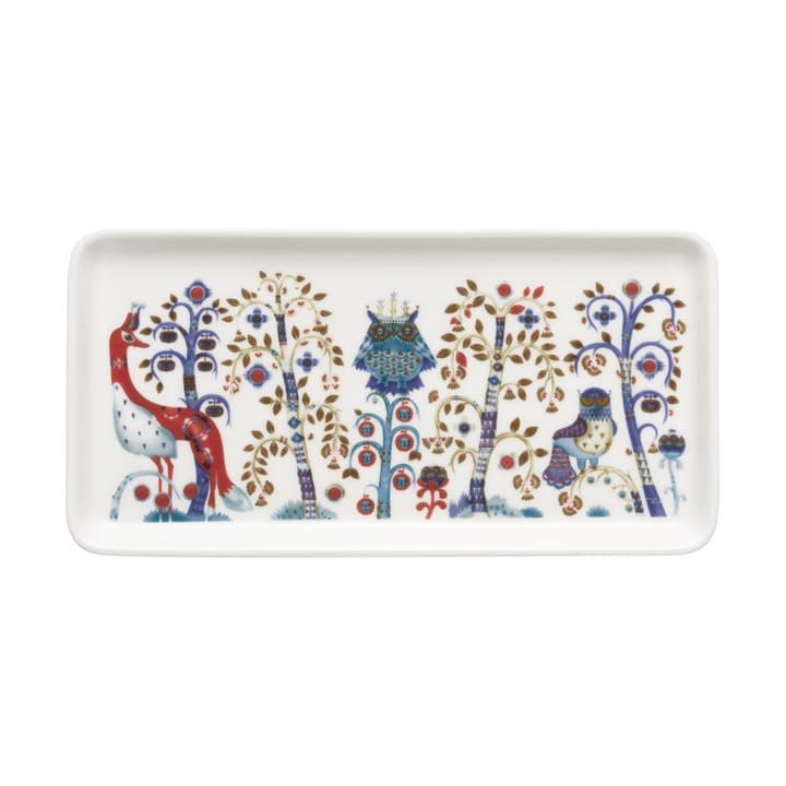 Taika tallerken 12x24 cm, Hvit Iittala