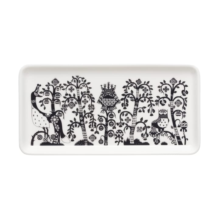 Taika tallerken 12x24 cm, Svart Iittala