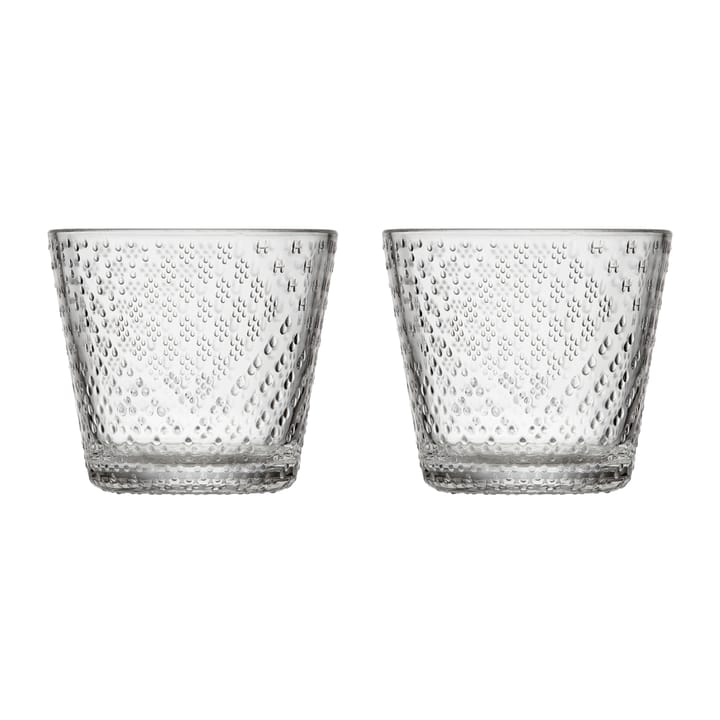 Tundra drikkeglass 29 cl 2-pakning, Klar Iittala